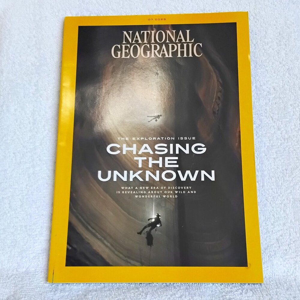 July 2023 National Geographic Magazine 07!!